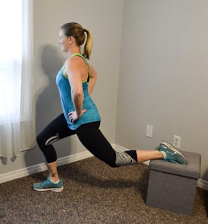 Don’t just put your feet up – your living-room ottoman is all you need to workout your whole body! Ottoman workout exercises to do at home