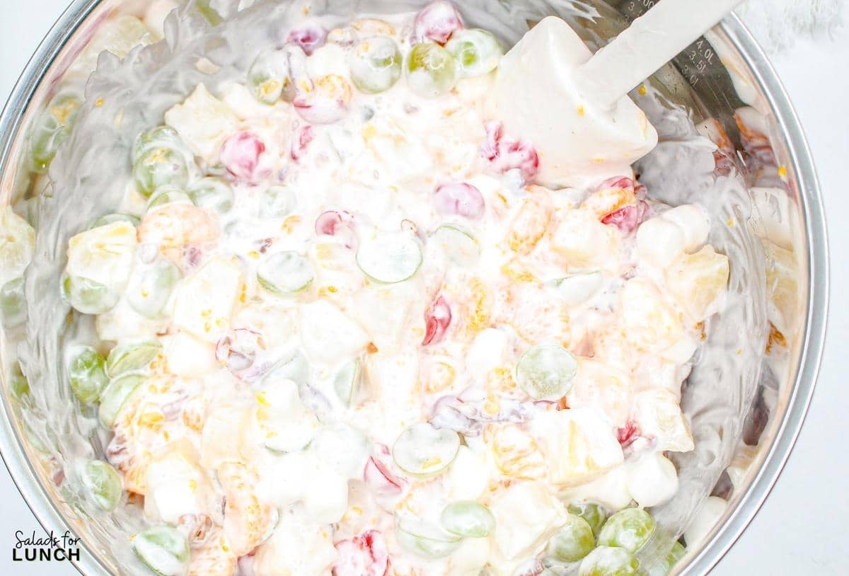 Grandma's Ambrosia Salad without Coconut - Ambrosia Salad with No Coconut Salad Recipe 6 Ambrosia Salad with No Coconut Salad Recipe 6 - Enjoy a tropical twist with this Ambrosia Salad without Coconut – a creamy, fruity delight perfect for any occasion. No coconut, all flavor!