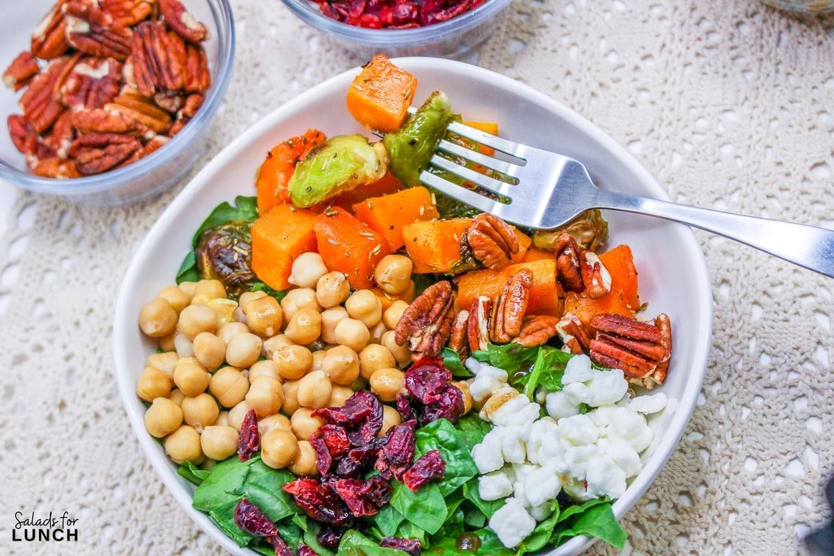 Autumn Grain Bowl Recipe 20 - Indulge in autumn's bounty with our Autumn Harvest Quinoa Power Bowl featuring roasted veggies, protein-packed quinoa, and a sweet maple balsamic dressing—a delicious and nutritious seasonal delight!