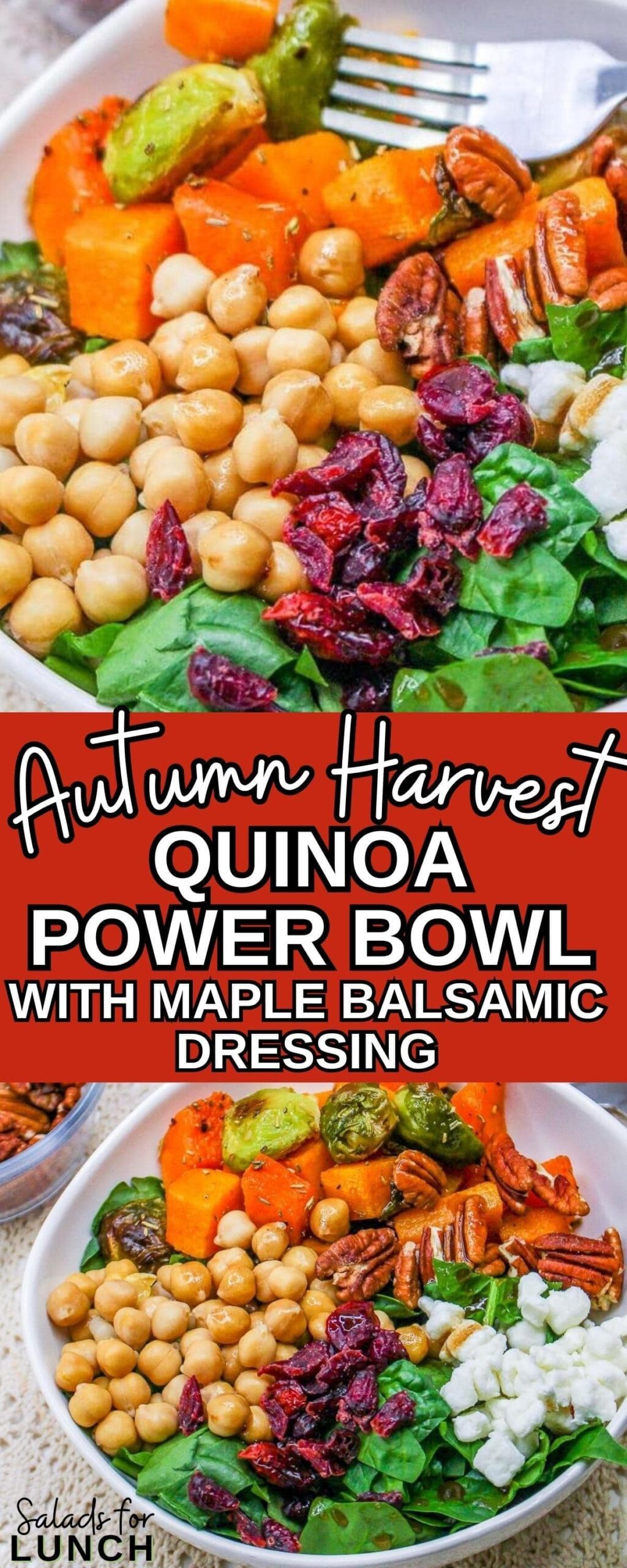Autumn Harvest Quinoa Power Bowl with Maple Balsamic Dressing 2 scaled - Indulge in autumn's bounty with our Autumn Harvest Quinoa Power Bowl featuring roasted veggies, protein-packed quinoa, and a sweet maple balsamic dressing—a delicious and nutritious seasonal delight!