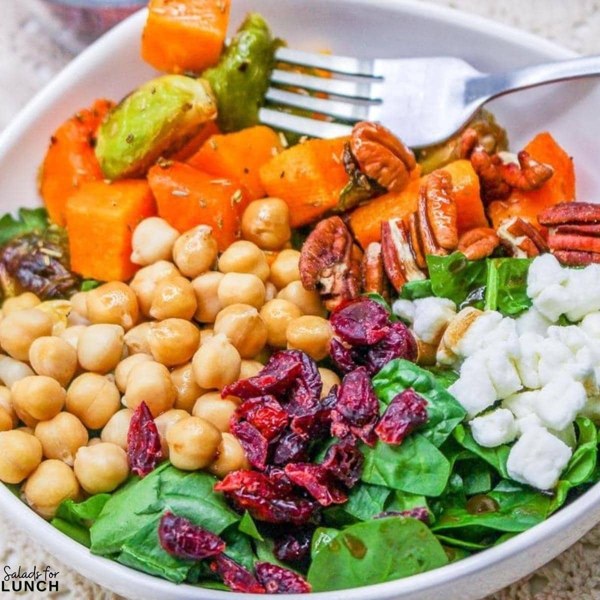 Autumn Harvest Quinoa Power Bowl with Maple Balsamic Dressing - Indulge in autumn's bounty with our Autumn Harvest Quinoa Power Bowl featuring roasted veggies, protein-packed quinoa, and a sweet maple balsamic dressing—a delicious and nutritious seasonal delight!