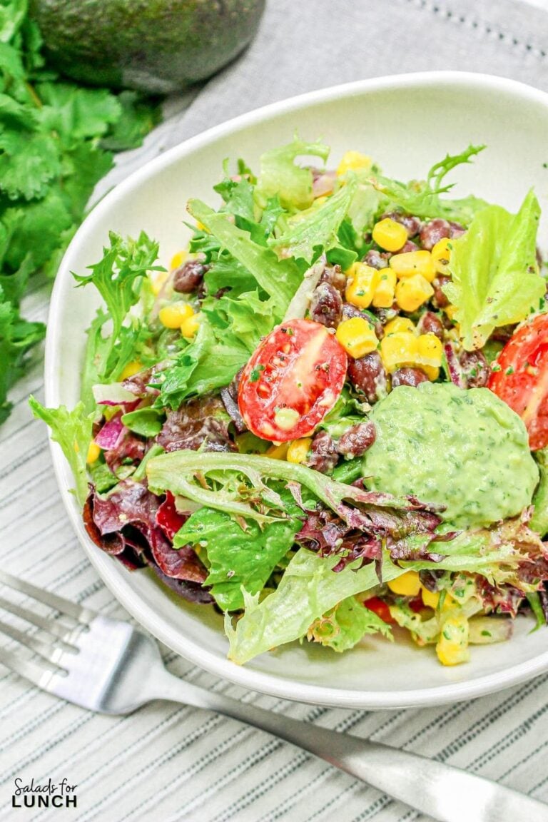 Vegan Avocado Black Bean Salad