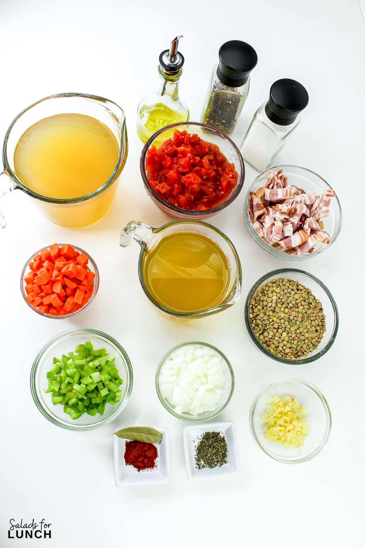 Bacon Lentil Soup Recipe 1 - This hearty, and easy Bacon Lentil Soup recipe combines the smokiness of bacon with the earthy flavor of lentils for a satisfying and nutritious meal. Perfect for a cozy evening, this soup is both flavorful and filling.