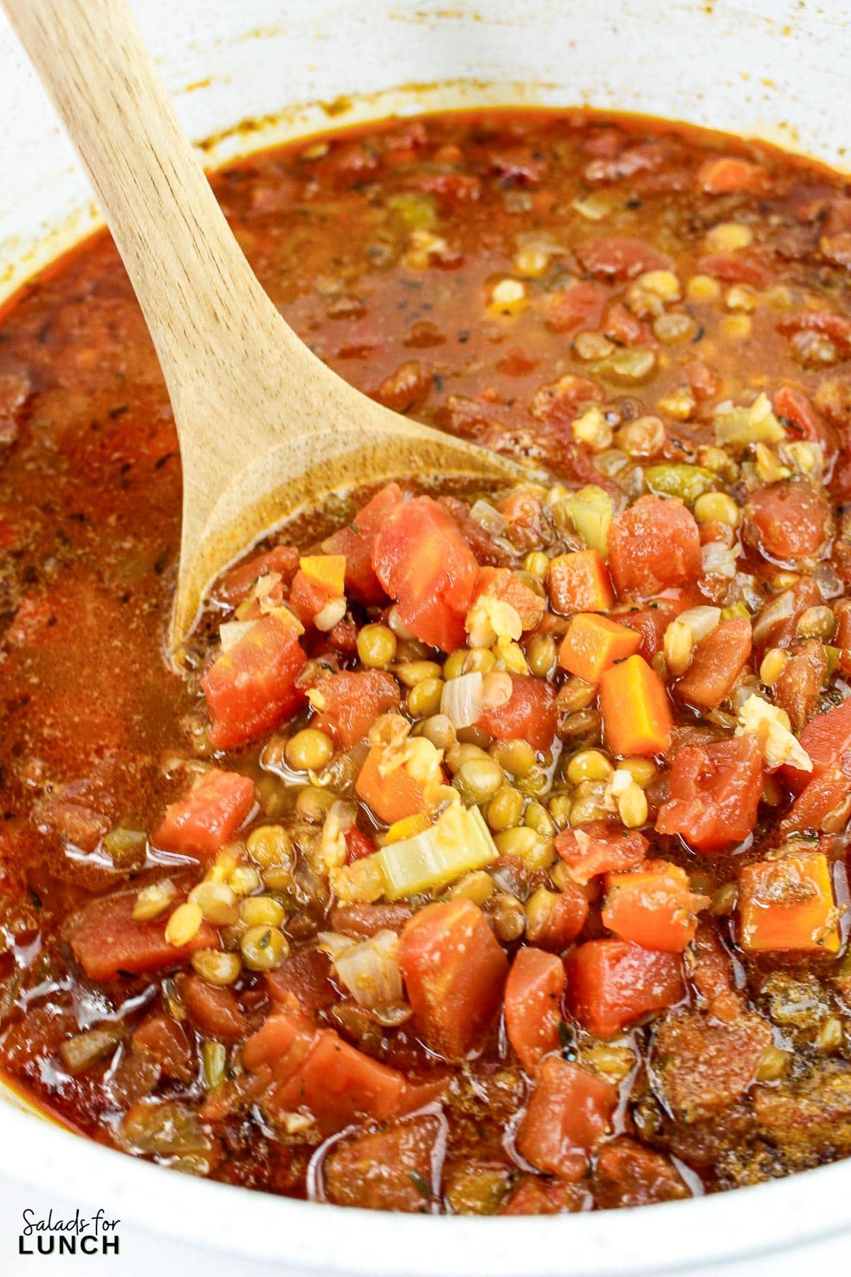 Bacon Lentil Soup Recipe 16 - This hearty, and easy Bacon Lentil Soup recipe combines the smokiness of bacon with the earthy flavor of lentils for a satisfying and nutritious meal. Perfect for a cozy evening, this soup is both flavorful and filling.