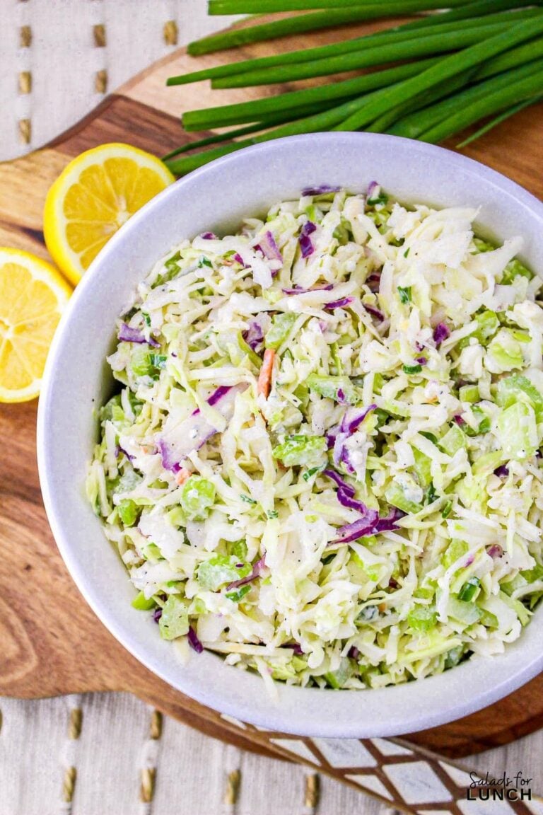 Tangy Blue Cheese Coleslaw