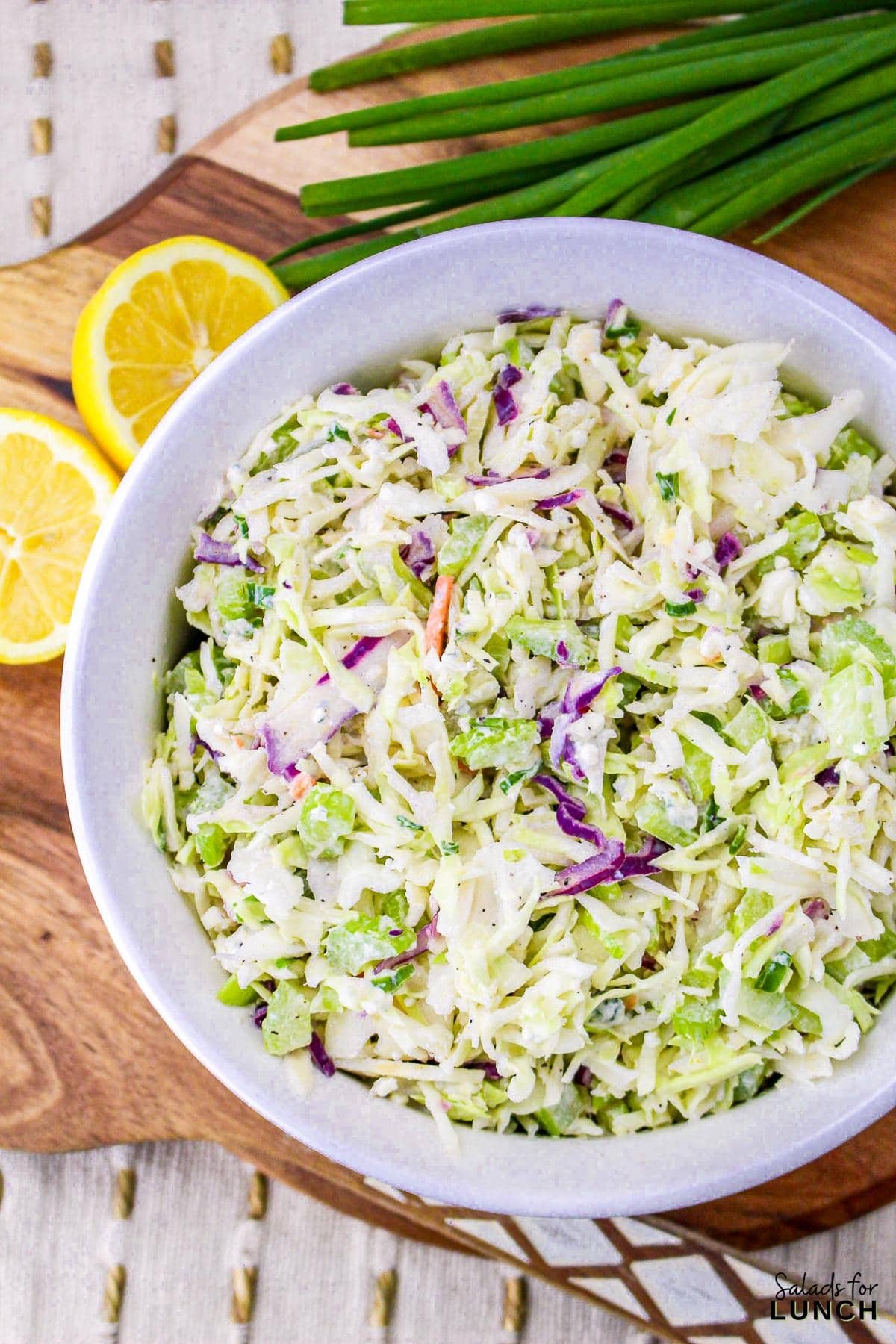Tangy Blue Cheese Coleslaw