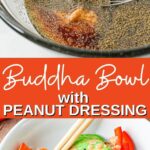 Looking for a delicious and healthy meal that's easy to prepare? Try our Buddha Bowl with Peanut Dressing recipe! This colorful and flavorful bowl is packed with fresh veggies, and a creamy, nutty peanut dressing that will have you licking your plate clean. Perfect for lunch or dinner, this recipe is vegan, gluten-free, and sure to satisfy your taste buds and your hunger. Give it a try today!