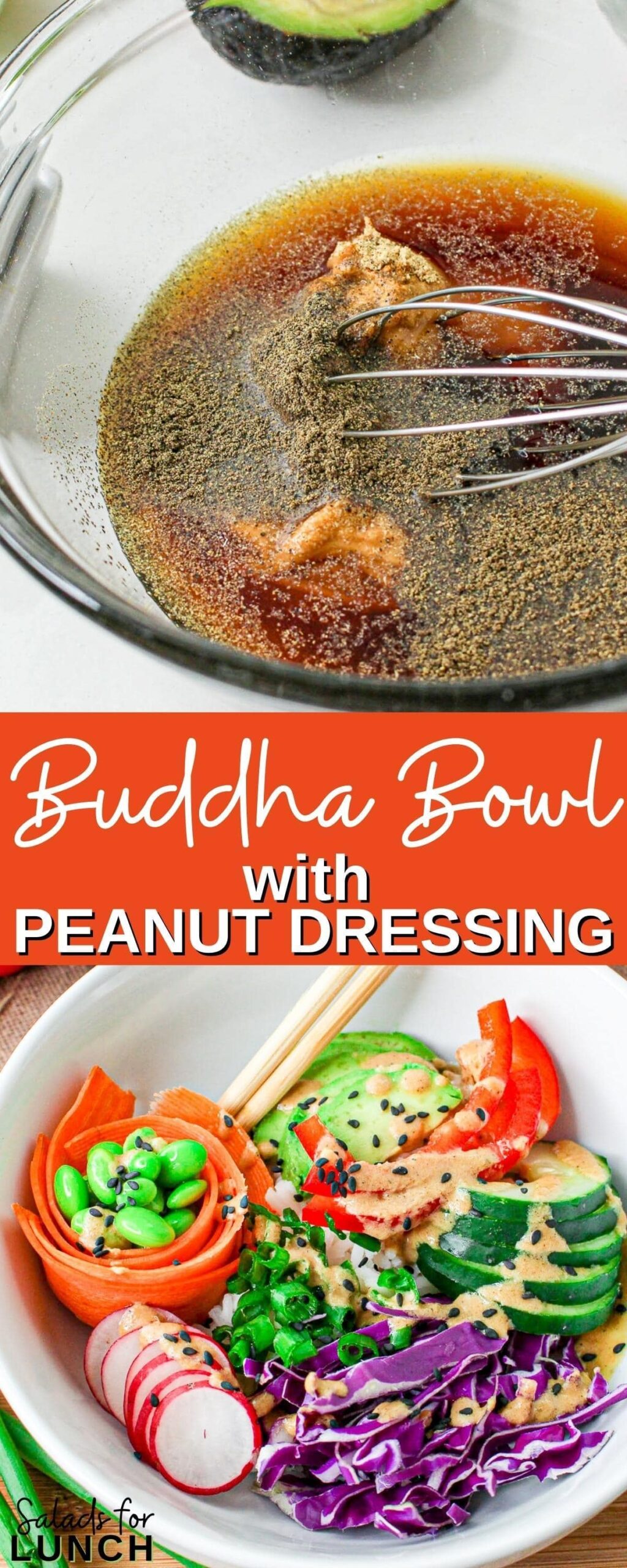 Looking for a delicious and healthy meal that's easy to prepare? Try our Buddha Bowl with Peanut Dressing recipe! This colorful and flavorful bowl is packed with fresh veggies, and a creamy, nutty peanut dressing that will have you licking your plate clean. Perfect for lunch or dinner, this recipe is vegan, gluten-free, and sure to satisfy your taste buds and your hunger. Give it a try today!