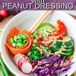 Looking for a delicious and healthy meal that's easy to prepare? Try our Buddha Bowl with Peanut Dressing recipe! This colorful and flavorful bowl is packed with fresh veggies, and a creamy, nutty peanut dressing that will have you licking your plate clean. Perfect for lunch or dinner, this recipe is vegan, gluten-free, and sure to satisfy your taste buds and your hunger. Give it a try today!