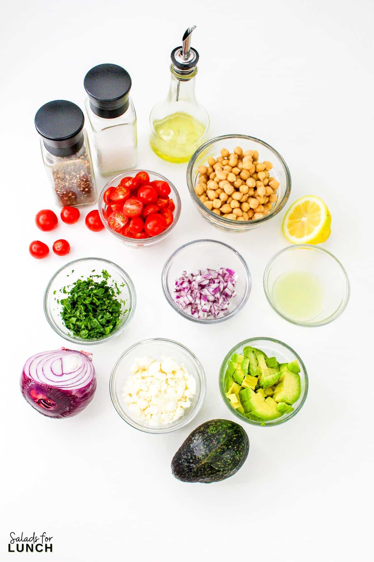 Chickpea Avocado Salad Recipe 1 - This Chickpea Avocado Salad with Light Lemon Dressing salad is not only super easy to whip up but also bursting with fresh flavors and wholesome ingredients. Whether you're looking for a quick lunch, a light dinner, or a tasty side dish, this Chickpea Avocado Salad is sure to hit the spot.