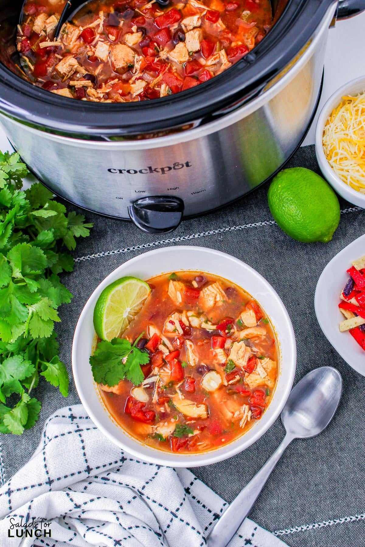 Chilis Southwest Chicken Soup Recipe 16 - Indulge in a taste fiesta with this Chili's Copycat Southwest Chicken Soup! Hearty, flavorful, and easy to make, this soul-warming delight features tender chicken, black beans, and hominy in a smoky chipotle broth. Spice it up and savor the Southwest in every comforting spoonful.