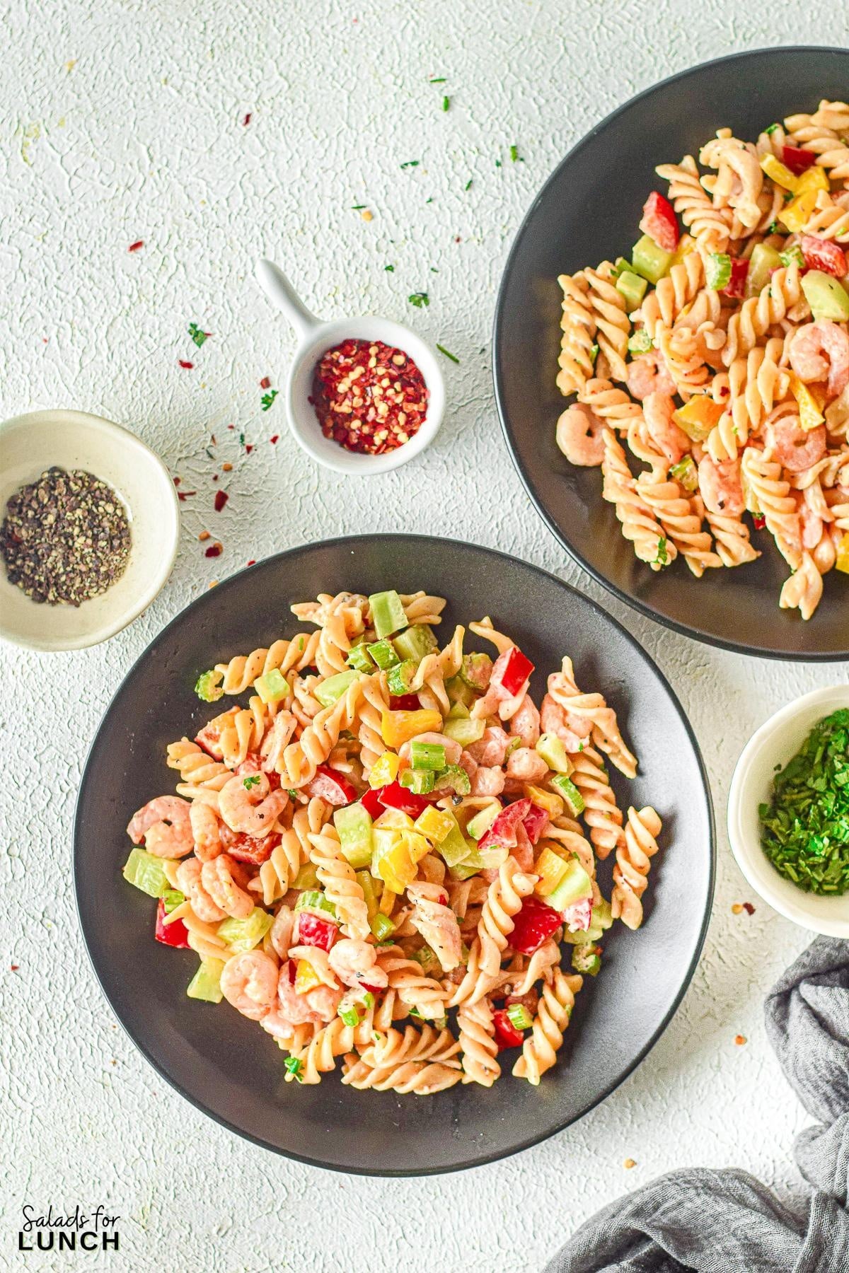 Creamy Shrimp Pasta Salad 13 - Indulge in the ultimate summer delight with our Creamy Shrimp Pasta Salad Recipe and let the flavors transport you to a sunny beachside retreat. Whether you're seeking a satisfying meal or a crowd-pleasing dish, this recipe is sure to become a staple in your culinary repertoire. So, grab your apron and get ready to embark on a culinary journey that will leave your taste buds dancing with joy!