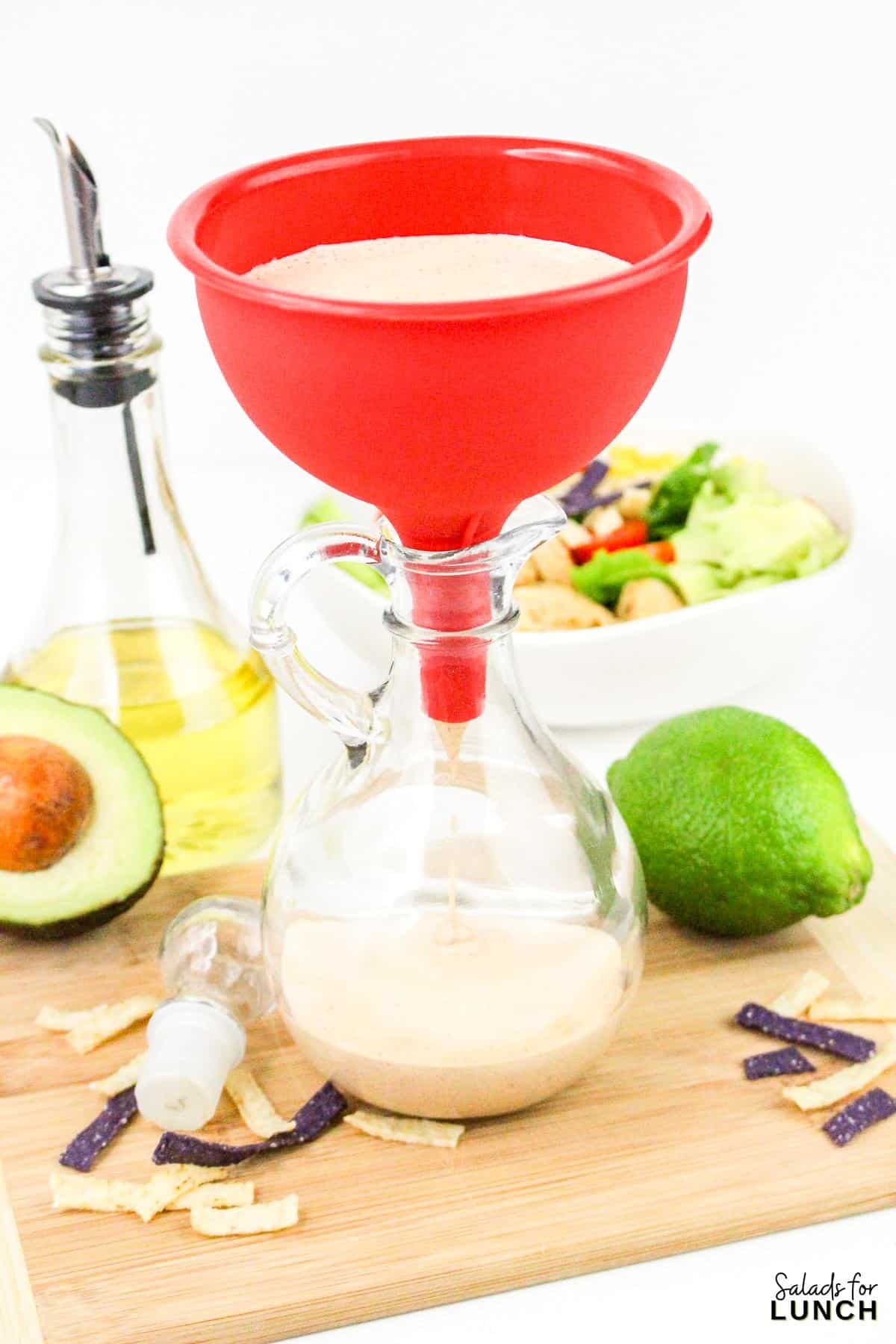 Creamy Southwestern Salad Dressing Recipe 9 - Discover a creamy, flavorful homemade Southwestern salad dressing that's simple to make. Perfect for burrito bowls, salads, or tacos!