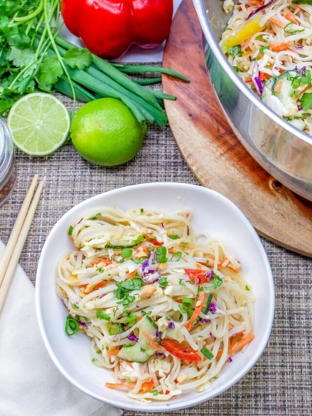 Vegan Thai Noodle Salad Recipe
