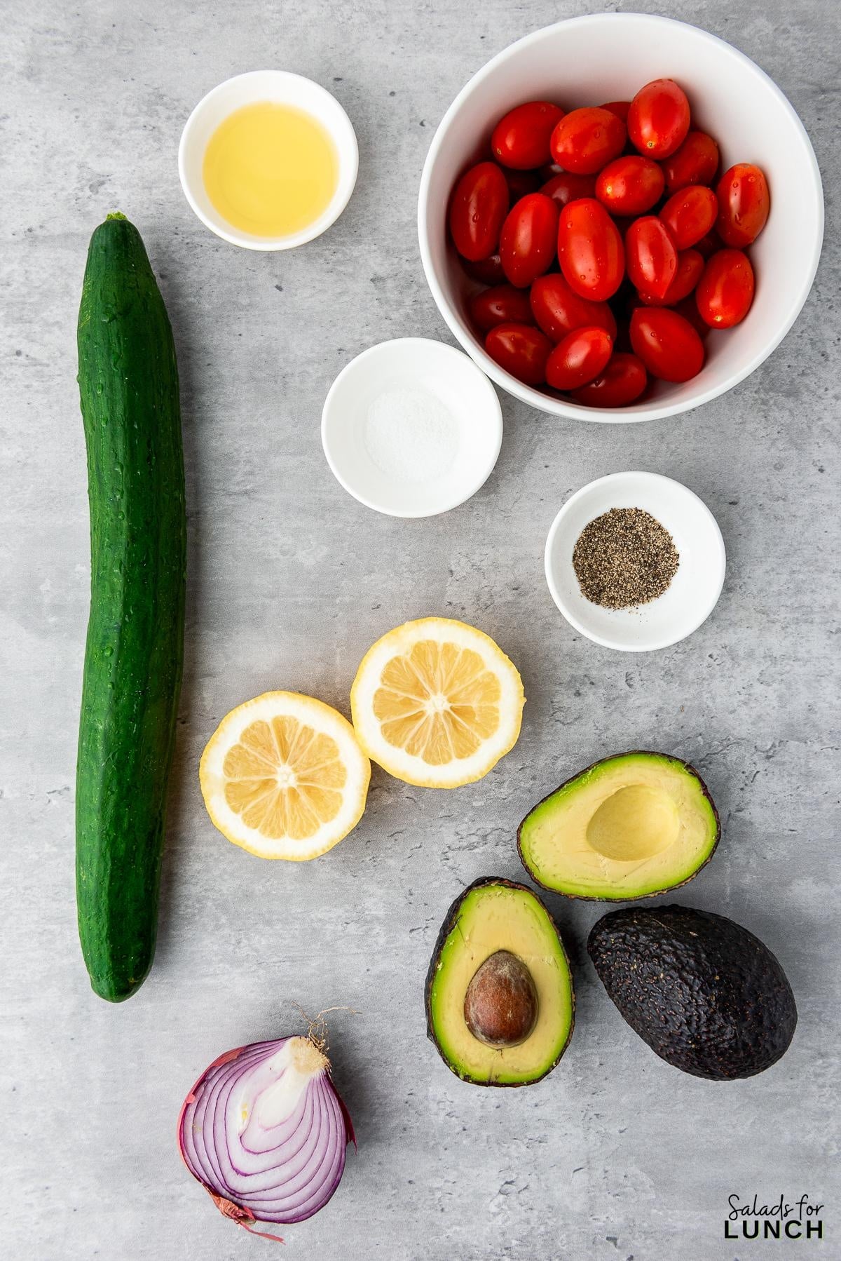 Cucumber Tomato Avocado Salad Recipe 1 - This Cucumber and Tomato Avocado Salad is a healthy side dish that’s packed with flavor, nutrients, and a refreshing crunch. Whether you’re short on time or just want to add a light and colorful dish to your table, this recipe is your go-to. Give it a try and enjoy a little slice of freshness in every bite!