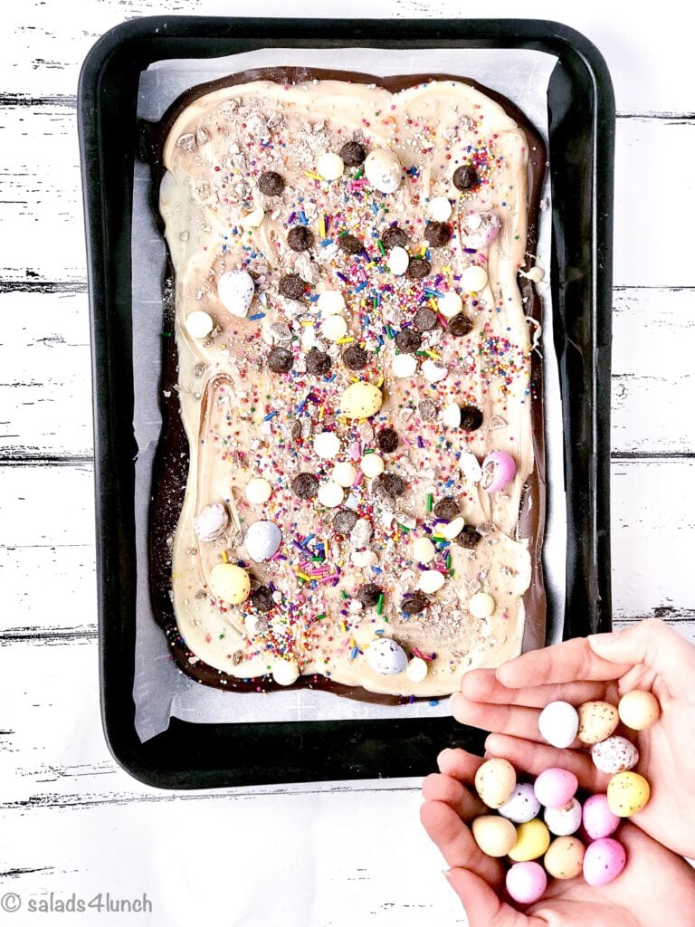 Double Chocolate Easter Bark