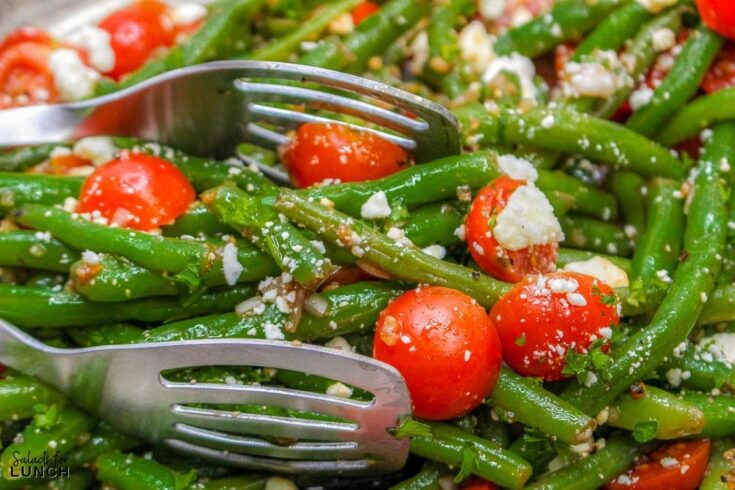 Green Bean Salad 20 - Now that harvest time has arrived, add these 25 fall salads made with September fruits and vegetables to your meal plan this month.