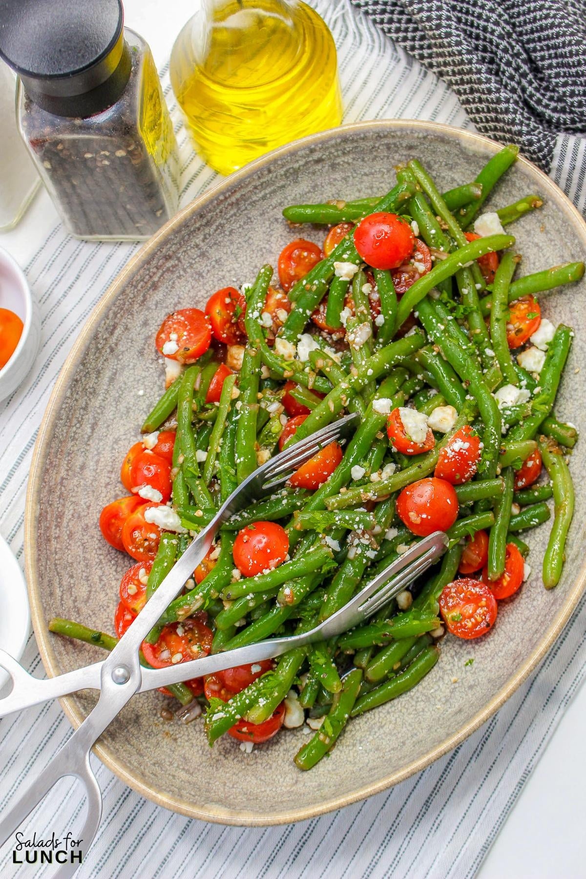 The Best Tomato and Green Bean Salad with Feta