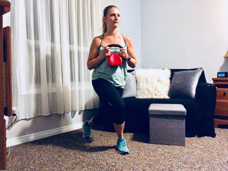 Ultimate EMOM Kettlebell Workout - 3 rounds of work, 7 minutes each round. Visit: https://www.salads4lunch.com/?p=35114 for instructions #kettlebell #workout