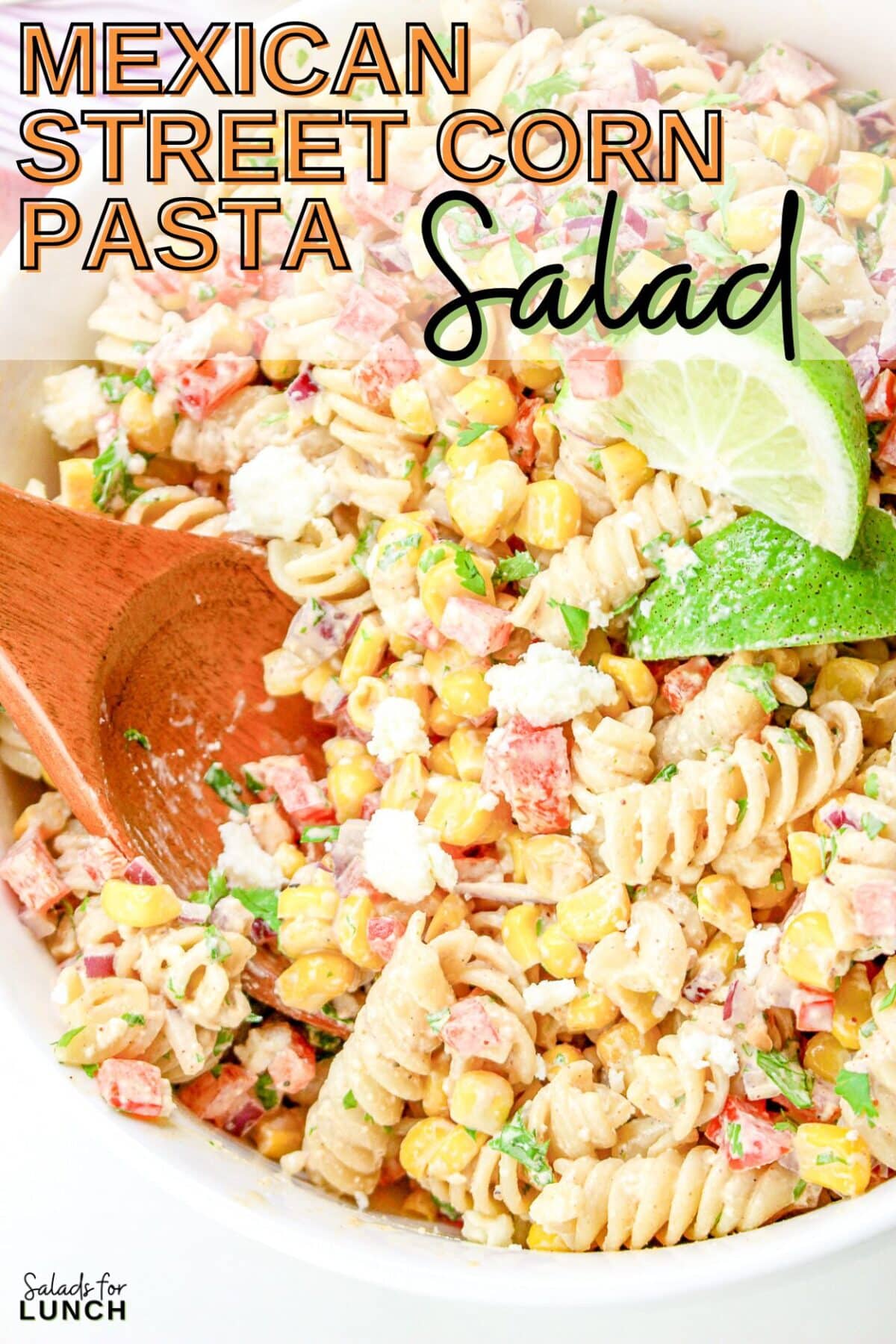IMG 9251 - This Mexican Street Corn Pasta Salad is the perfect summer side dish—fresh, flavorful, and so easy to make. Whether you’re hosting a BBQ or just want a quick and delicious meal, this recipe is sure to become a staple in your kitchen. Enjoy every bite of this vibrant, tasty salad!