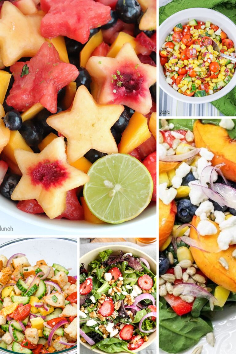 21 Fresh and DelicIous July Salads