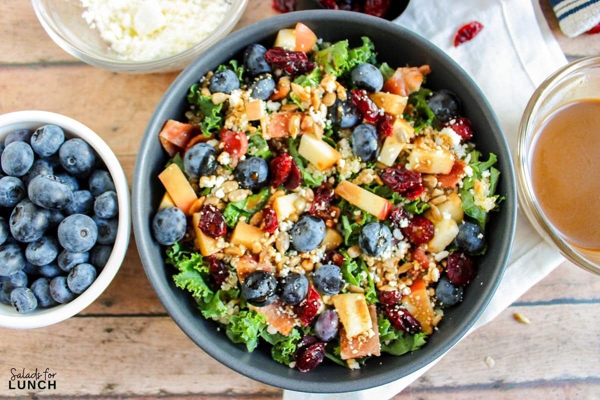 Kale Salad with Creamy Balsamic Dressing Recipe 11 -