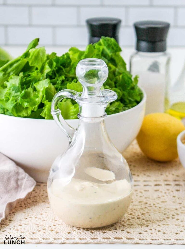 Low Carb Caesar Salad Dressing Without Anchovies