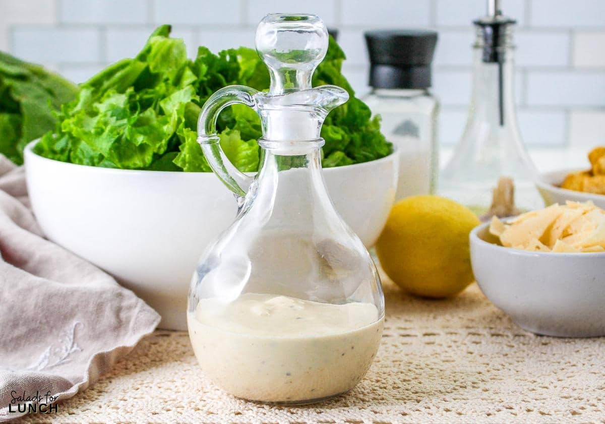 Low Carb Caesar Salad Dressing Without Anchovies 24 -