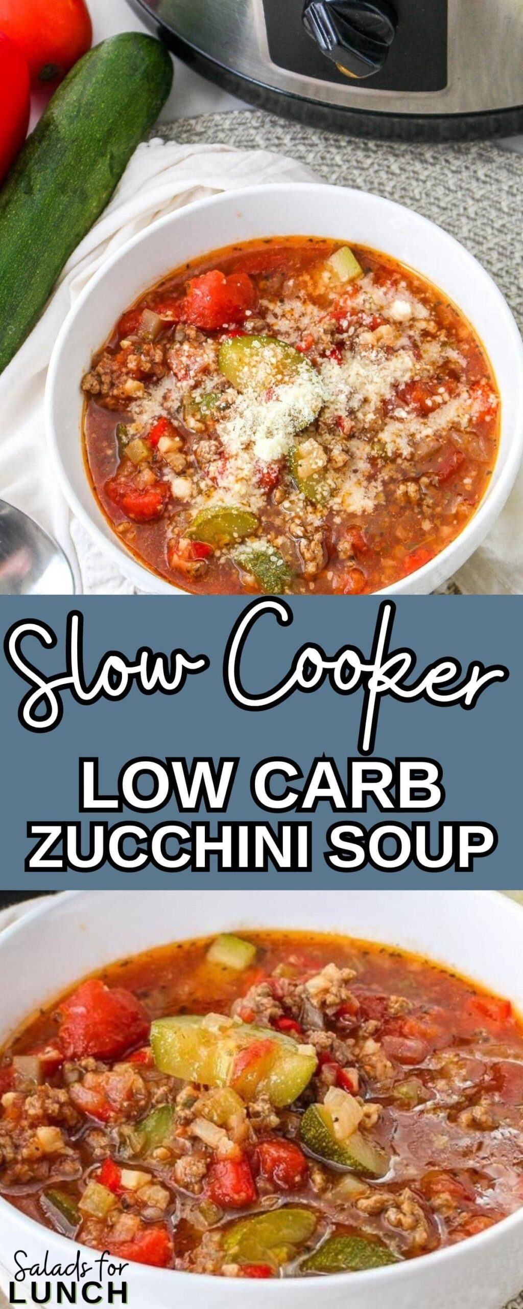 Embrace the essence of autumn with a nourishing Slow Cooker, Low Carb Zucchini Soup that's as comforting as it is delicious.
