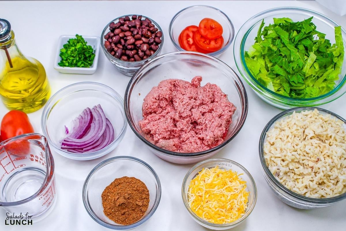 Low Sodium Turkey Burrito Bowl 1 - When it comes to creating a delicious, healthy meal, a Low Sodium Turkey Burrito Salad Bowl is a fantastic option. This dish offers all the flavors you crave in a burrito bowl but with a heart healthy lower sodium twist.