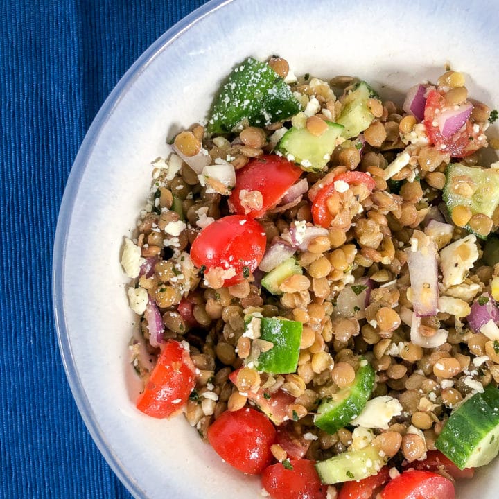 Mediterranean Lentil Salad 15 - Perfectly paired with white wine pinot grigio, this chili lime chicken skewers with veggies makes a nice and healthy summer BBQ dish.
