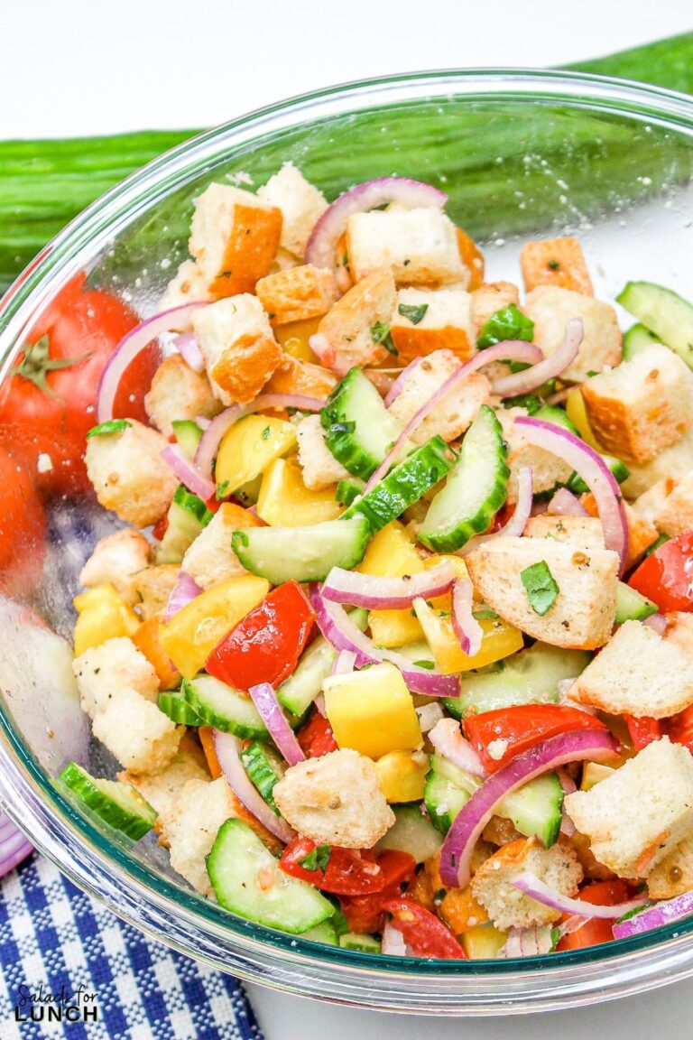 Panzanella Salad (Tuscan Bread Salad)