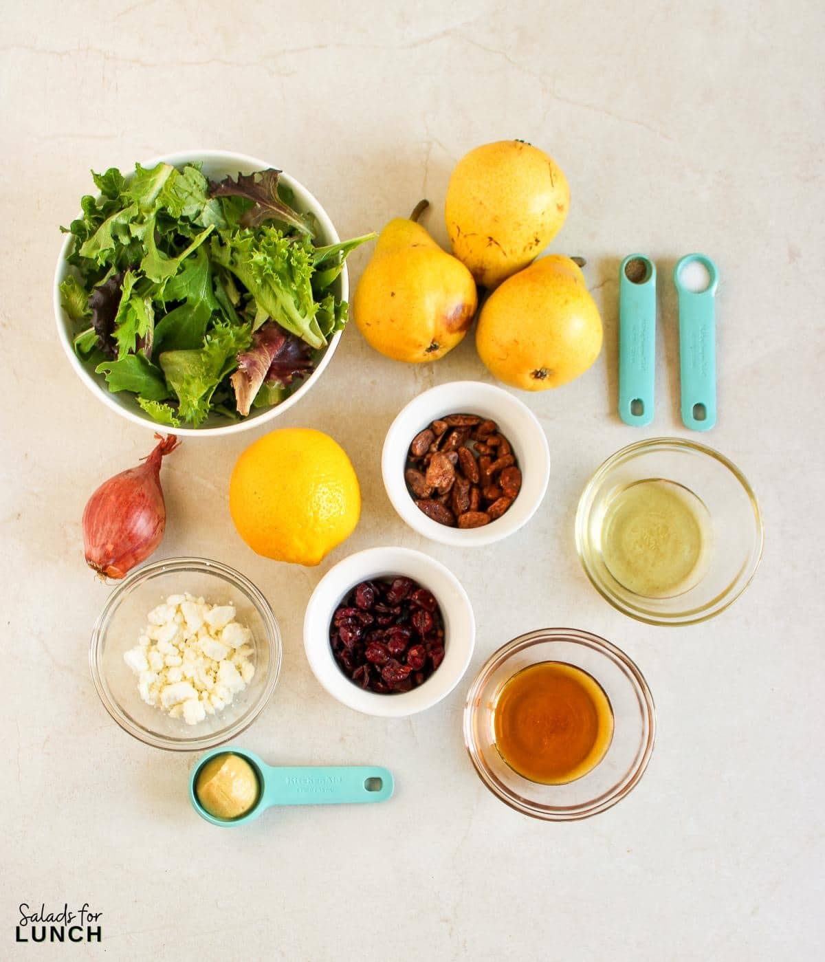 Roasted Pear Salad with Lemon Vinaigrette Recipe 2 - This Roasted Pear Salad with Lemon Vinaigrette is a deliciously hearty option for lunch or dinner. It’s quick to make, healthy, and bursting with sweet and savory flavors that’ll leave you craving more! Plus, it’s so versatile—you can dress it up or keep it simple, and it always turns out delicious.