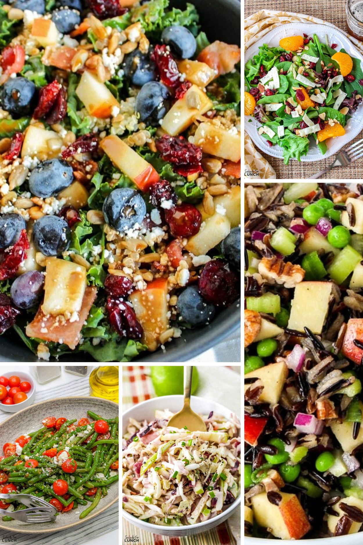 Salads to Make in September 2 - Now that harvest time has arrived, add these 25 fall salads made with September fruits and vegetables to your meal plan this month.