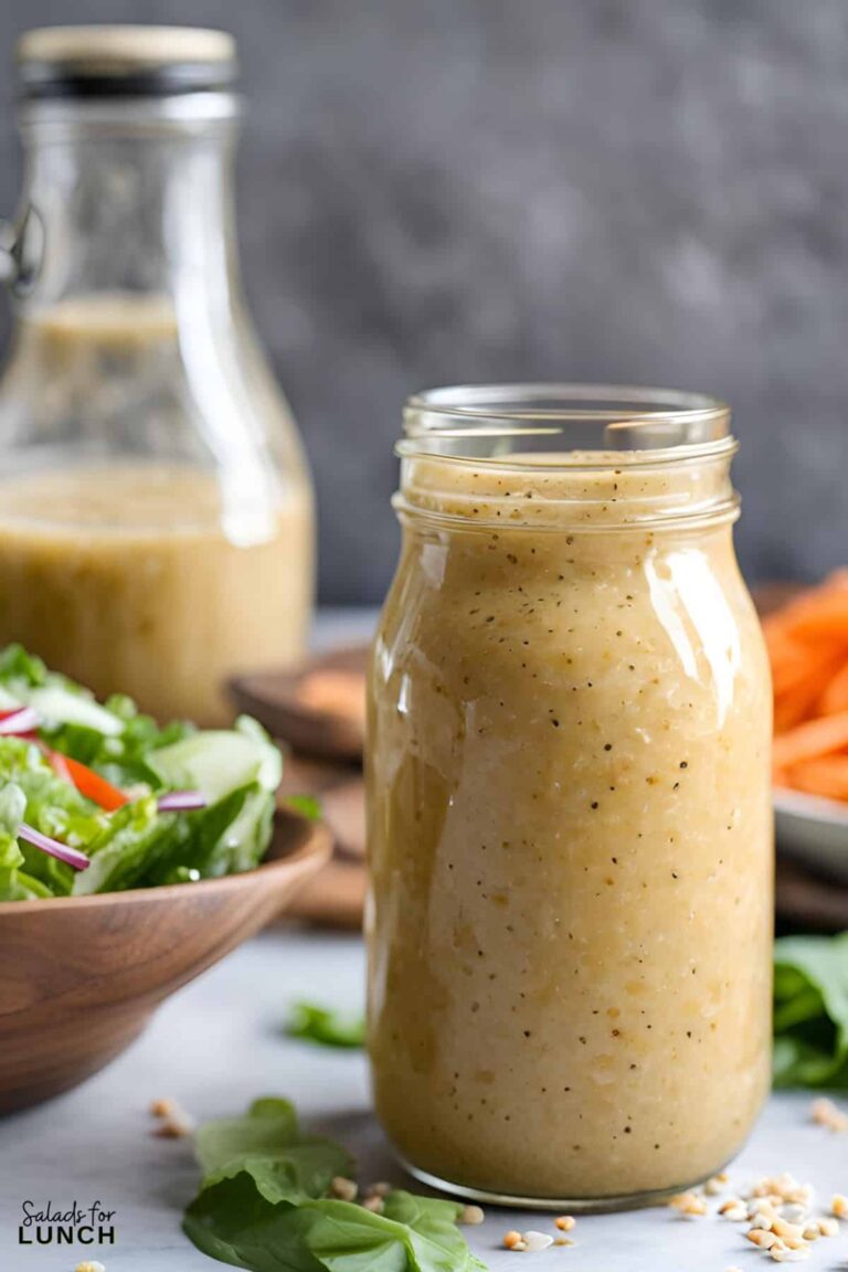 Creamy Sesame Ginger Salad Dressing