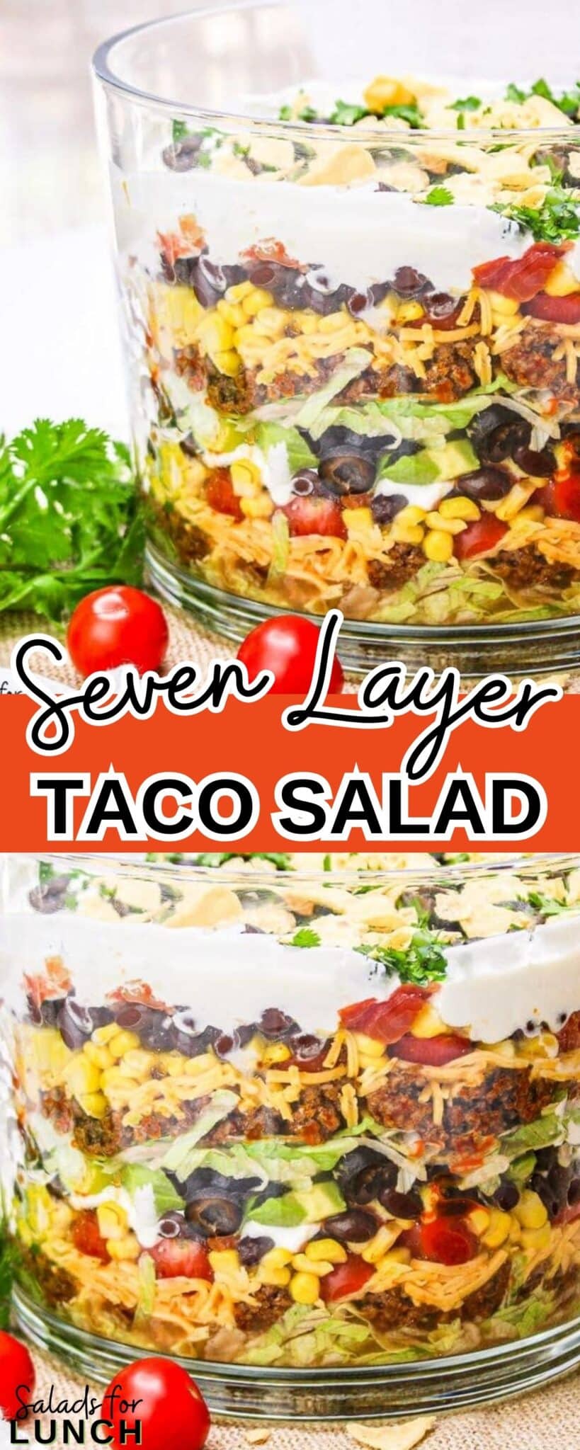 Seven Layer Taco Salad Recipe 1 1 scaled - Imagine serving up a salad that has all the zest and heartiness of your favorite tacos but with the added benefit of a stunning presentation. This Seven Layer Taco Salad recipe is as easy to assemble as it is delicious, making it a go-to for busy weeknights and festive gatherings alike.