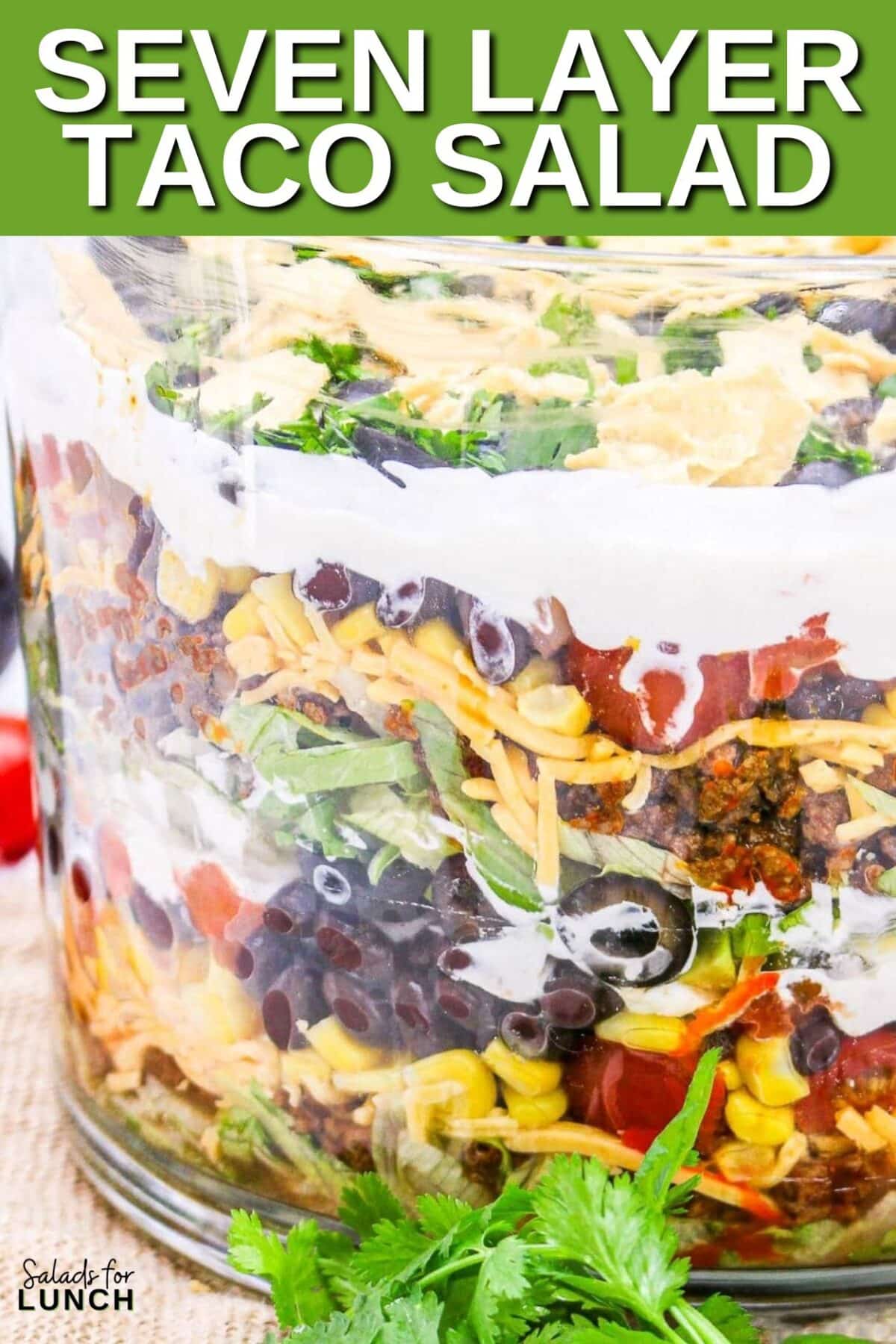 Seven Layer Taco Salad Recipe - Imagine serving up a salad that has all the zest and heartiness of your favorite tacos but with the added benefit of a stunning presentation. This Seven Layer Taco Salad recipe is as easy to assemble as it is delicious, making it a go-to for busy weeknights and festive gatherings alike.