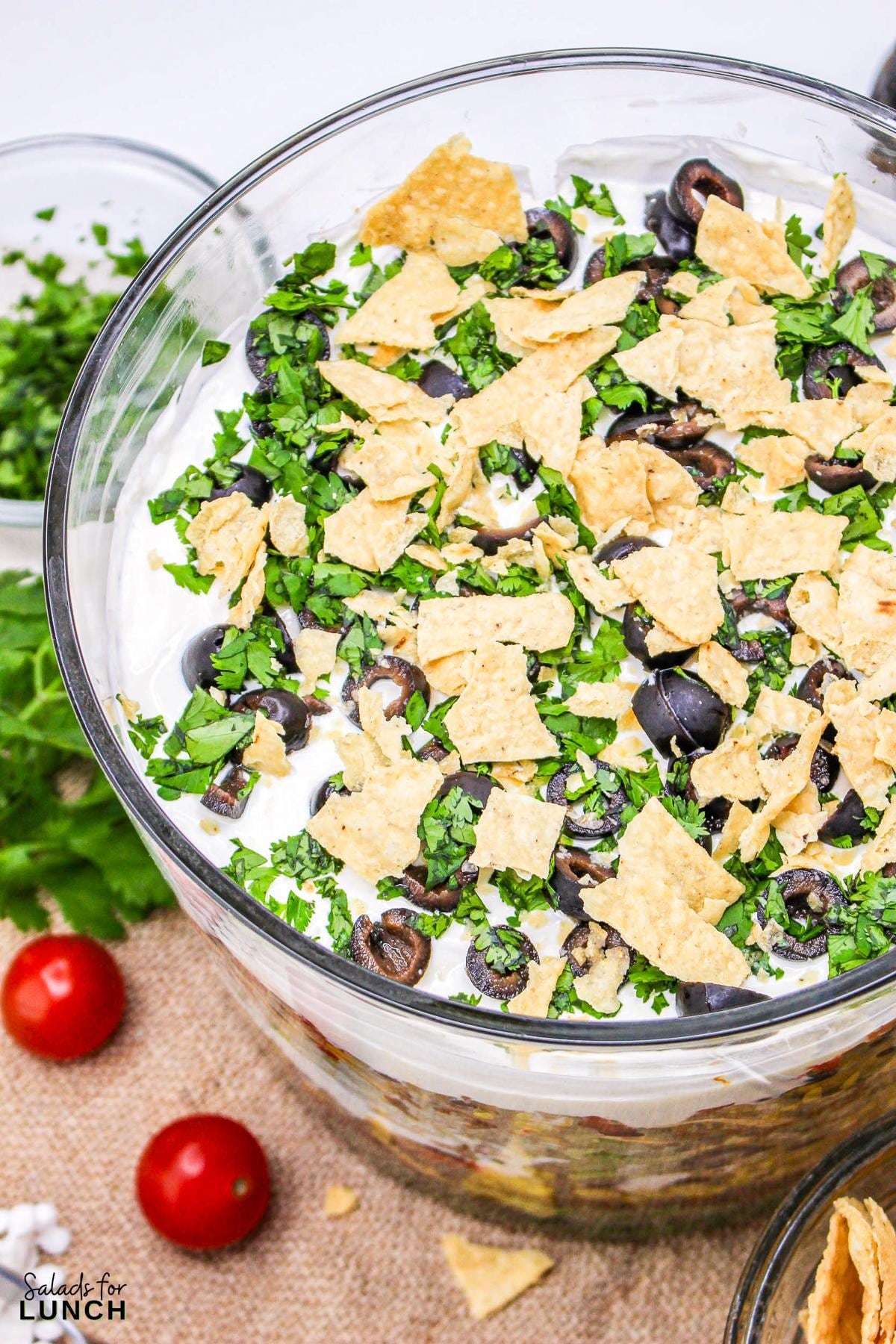 Seven Layer Taco Salad Recipe 27 - Imagine serving up a salad that has all the zest and heartiness of your favorite tacos but with the added benefit of a stunning presentation. This Seven Layer Taco Salad recipe is as easy to assemble as it is delicious, making it a go-to for busy weeknights and festive gatherings alike.