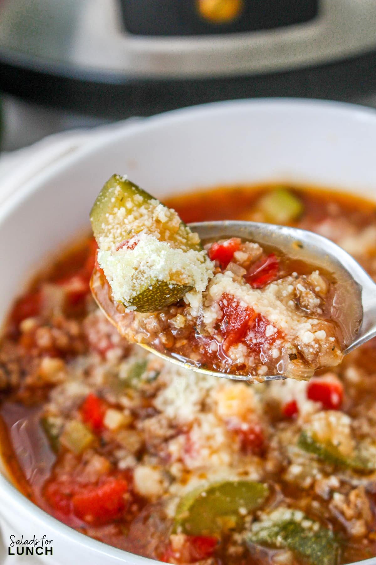 Slow Cooker Low Carb Zucchini Soup 24 - Picture this: tender zucchini, slow-cooked to perfection, mingling with a medley of wholesome ingredients, all while keeping things low on the carb count. It's a symphony of flavors that warms your soul and nourishes your body. So, grab your favorite blanket, prepare your taste buds, and let's embark on a journey of fall flavors that'll leave you craving for more. Get ready to indulge guilt-free in the essence of the season!
