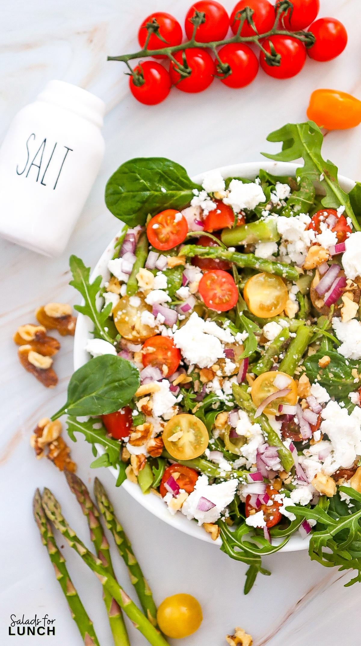 Spring Asparagus and Goat Cheese Salad Recipe 12 - Spring is here and the table is calling for a dish that brings a burst of color and taste to every gathering. This Spring Asparagus and Goat Cheese Salad is a bright and cheerful mix of tender, crisp asparagus, creamy goat cheese, and fresh salad greens paired with a tangy vinaigrette. It’s a dish that makes any meal feel extra special, whether you’re hosting an Easter dinner or a sunny lunch with friends.