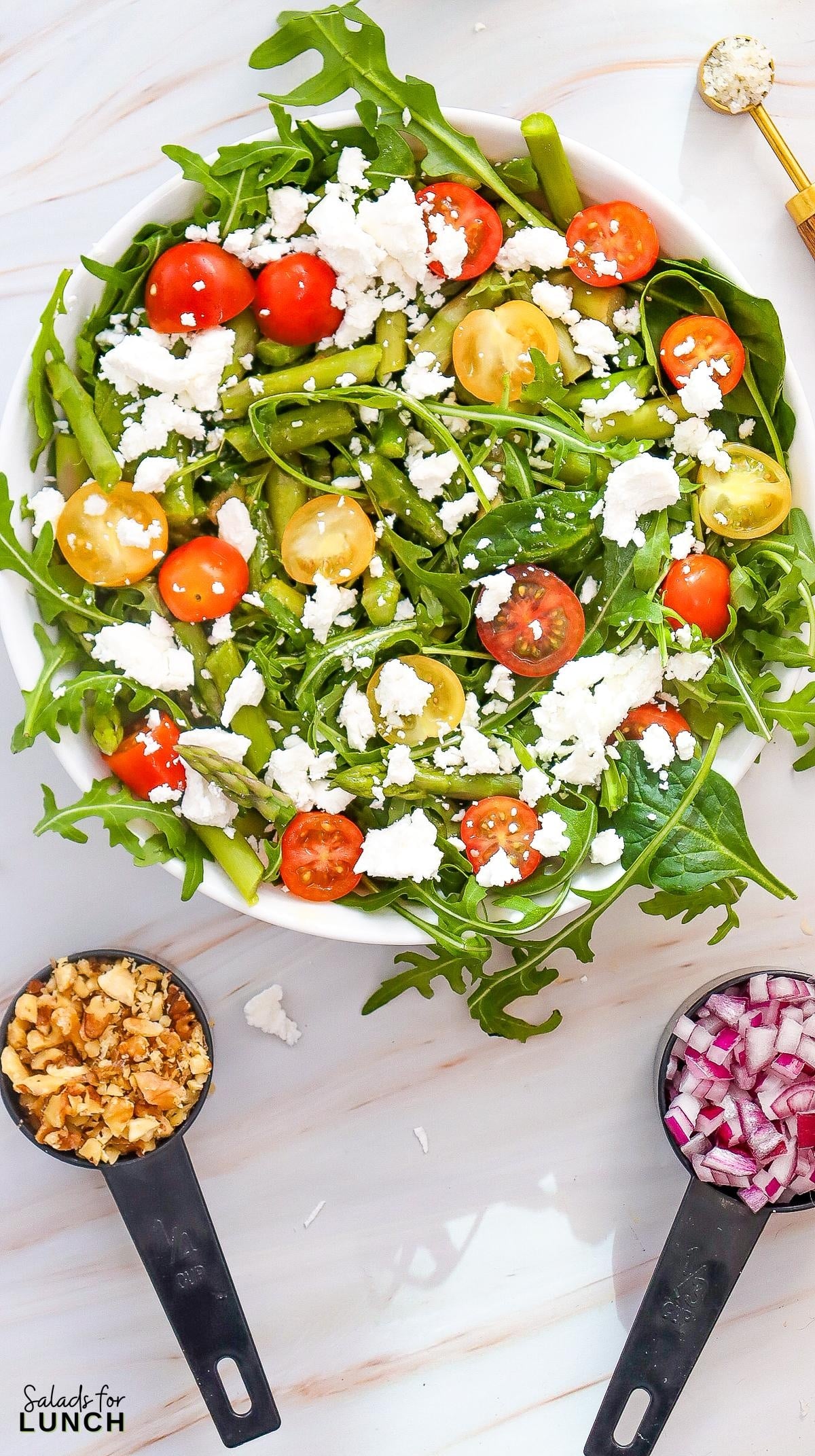 Spring Asparagus and Goat Cheese Salad Recipe 9 - Spring is here and the table is calling for a dish that brings a burst of color and taste to every gathering. This Spring Asparagus and Goat Cheese Salad is a bright and cheerful mix of tender, crisp asparagus, creamy goat cheese, and fresh salad greens paired with a tangy vinaigrette. It’s a dish that makes any meal feel extra special, whether you’re hosting an Easter dinner or a sunny lunch with friends.