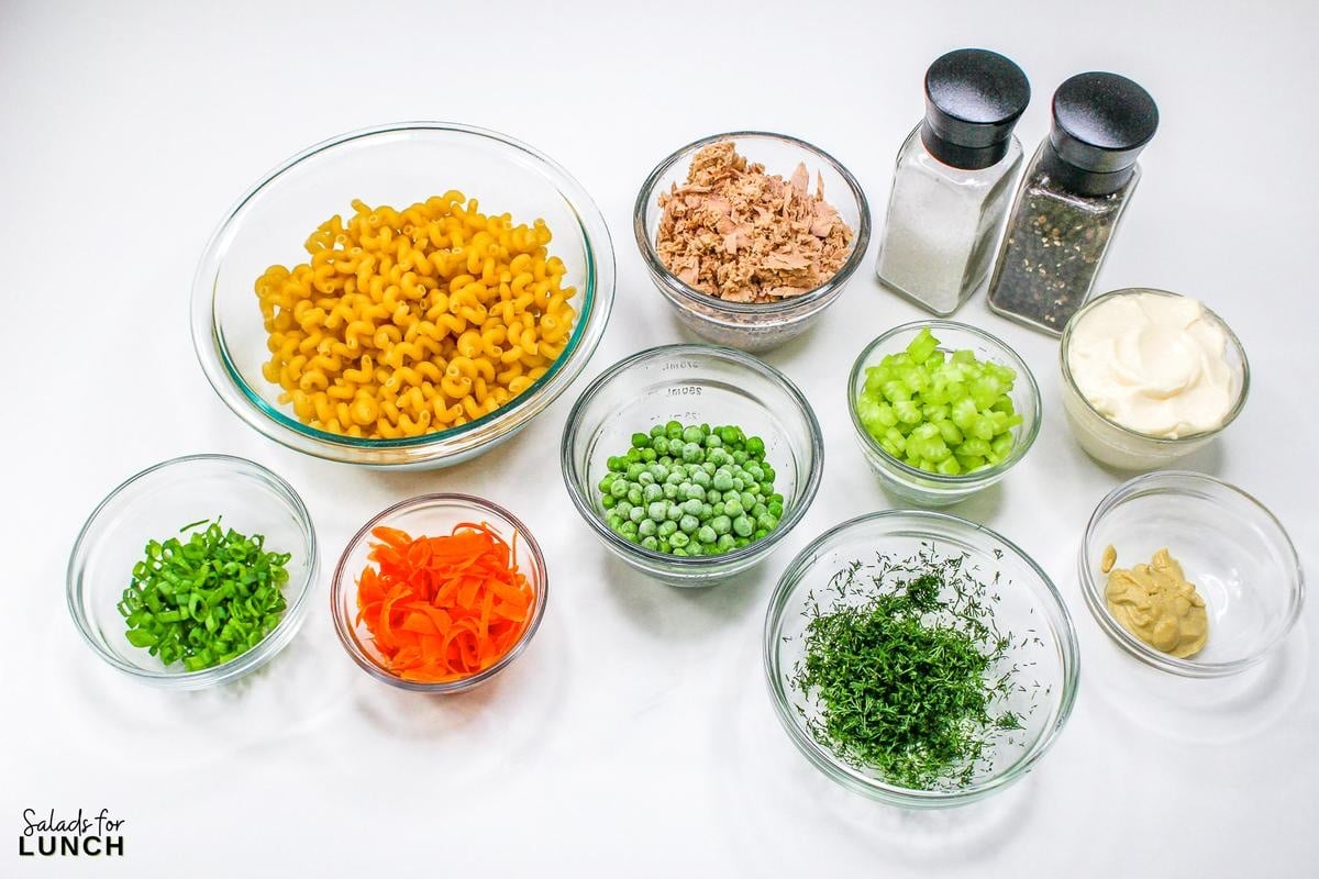 Tuna Pasta Salad 1 - Tuna pasta salad is a classic dish that's easy to make, delicious, and perfect for meal prep. Made with pasta, canned tuna, and your favorite vegetables, it's a healthy and satisfying option for lunch or dinner.