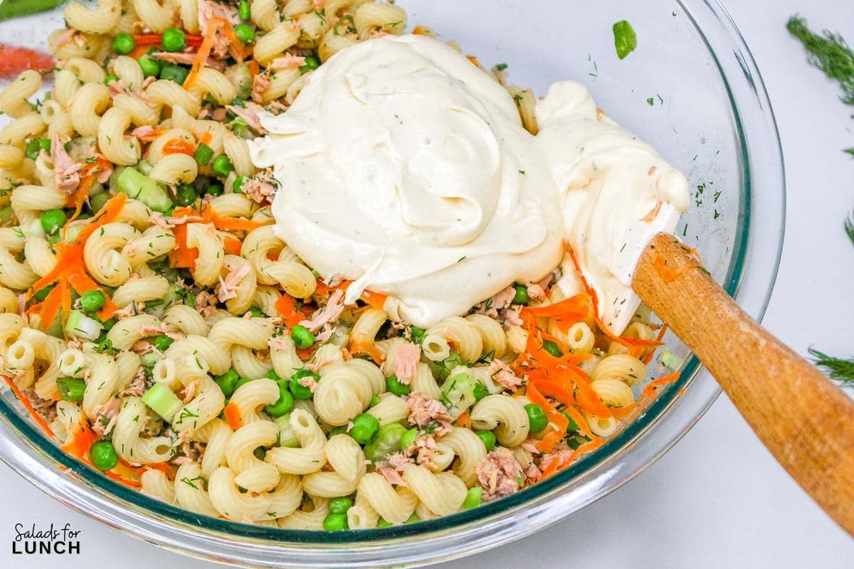Tuna Pasta Salad 7 - Tuna pasta salad is a classic dish that's easy to make, delicious, and perfect for meal prep. Made with pasta, canned tuna, and your favorite vegetables, it's a healthy and satisfying option for lunch or dinner.