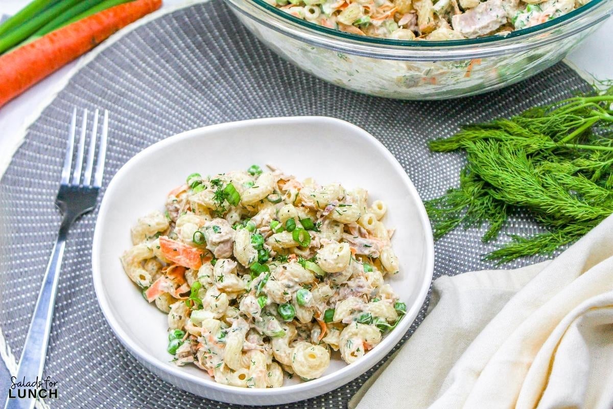 Tuna Pasta Salad 9 - Tuna pasta salad is a classic dish that's easy to make, delicious, and perfect for meal prep. Made with pasta, canned tuna, and your favorite vegetables, it's a healthy and satisfying option for lunch or dinner.