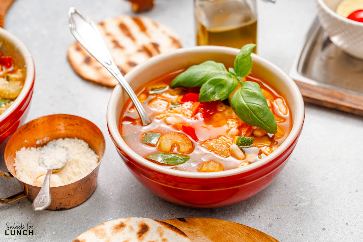 Vegetarian Minestrone Soup Recipe 36 - There’s something magical about a big pot of soup simmering away on the stove, and this easy minestrone soup recipe totally hits the spot. It’s warm, hearty, packed with veggies, and tastes like a hug in a bowl. Whether you're looking for a quick weeknight dinner, a meal prep hero, or just craving something nourishing, this minestrone vegetable soup checks all the boxes.