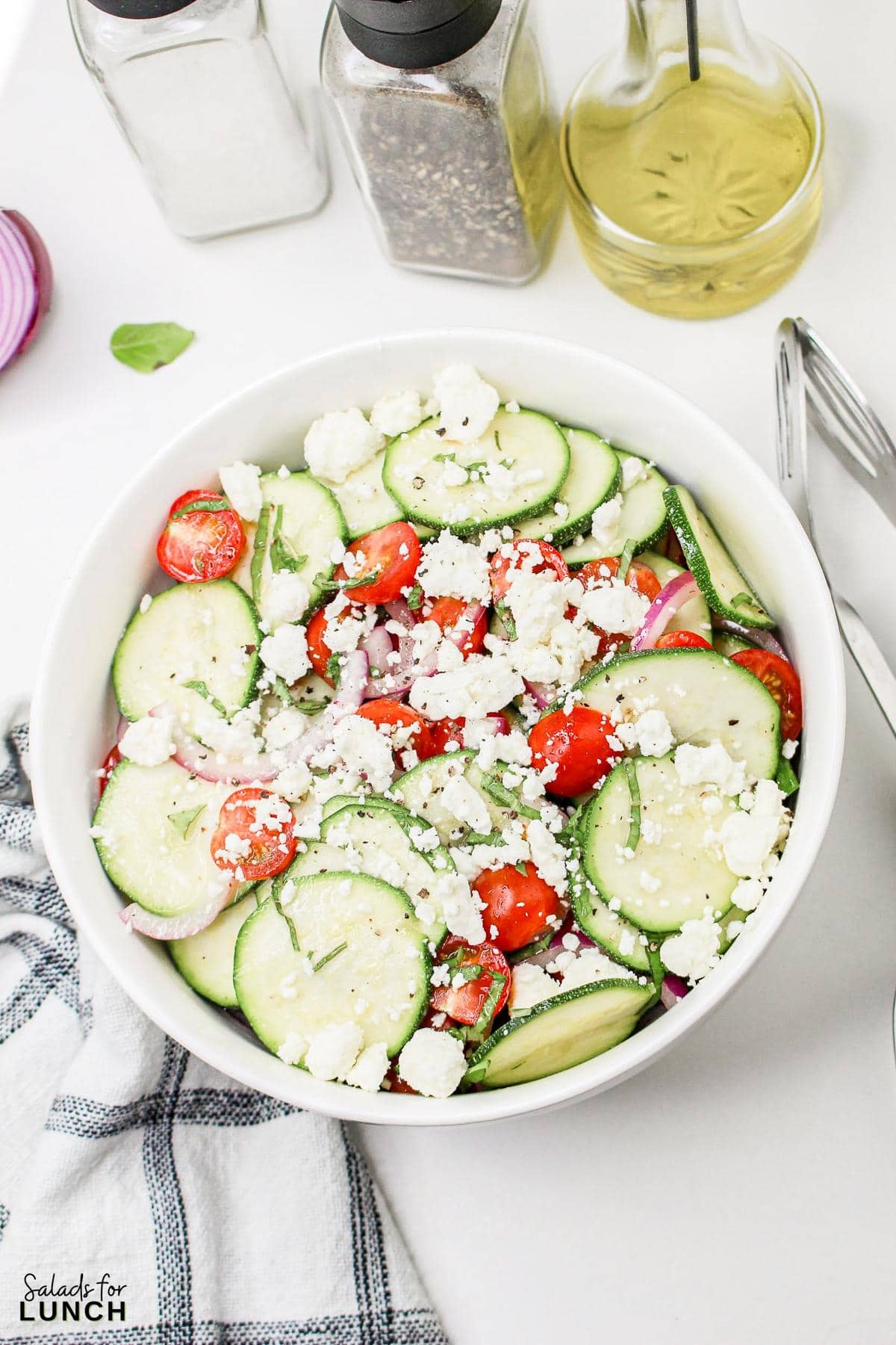 Zuchini Salad Recipe 14 - This Healthy Cold Zucchini Salad is the perfect go-to recipe when you want a light, healthy, and delicious meal. It’s great for lunch or dinner, easy to whip up, and full of fresh, wholesome ingredients. Give it a try, and you’ll see why it’s a staple for any salad lover!